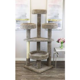 Prestige Cat Trees 130012-Neutral Main Coon Cat Tower Cat Tree