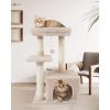 Cute Tree Kitten Tower for Indoor Cat Condo Sisal Scratching Posts with Jump Platform Furniture Activity Center Play