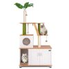 Hidden Cat Washroom with Cat Tower for Indoor Cats