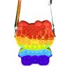 Ogi Mogi Toys Colorful Cat Colorful Round Shoulder Bag