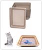 Twlead Disposable Cat Litter Box(20 Pack Of Trays)(Suitable for Cat Hamster Guinea Pig Mice Rabbit)Eco Friendly 100% Recycled Paper Trays(Shipment Fro