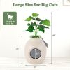 Smart Plant Cat Litter Box with Electronic Odor Removal & Sterilization