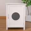 clearance sale Litter box shell, hidden litter box furniture cabinet, indoor cat room side table, large pet box bedside table, litter box toilet