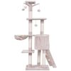 56 Inch Condo Scratching Posts Ladder Cat Play Tree