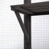 Outdoor Super Large Cat Cage - Grey