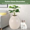 Smart Plant Cat Litter Box with Electronic Odor Removal & Sterilization