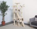 Go Pet Club 72" Tall Extra Large Cat Tree Kitty Tower Condo Cat House for Large Indoor Cats Play Scratch Hide Climb Activity Fur