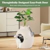 Smart Plant Cat Litter Box with Electronic Odor Removal & Sterilization