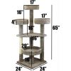 Prestige Cat Trees 130012-Neutral Main Coon Cat Tower Cat Tree