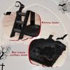 Tree for Cats Trees Multi Story Large Furniture 55 Inch Cat Tower With Coffin Bed and Cat Climbing Frame Pet Gothic Style Home