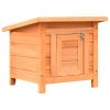 Cat House Solid Pine & Fir Wood 19.7"x18.1"x17.1"