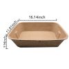 Disposable Cat Litter Box (5 Pack of Trays) Eco Friendly 100% Recycled Paper Cat Tray (Shipment From FBA)