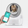 CATLINK-Luxury Automatic Cat Litter Box, Pro WiFi App Control, Double Odor, Self Cleaning Toilet Semi-closed Tray, Sanitario