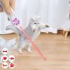 Laser Pointer Interactive Cat Chase Toy; USB Rechargeable Red Laser Light Pointer Training Tool