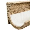 Cat Bed with Cushion Water Hyacinth 14.6"x7.9"x7.9"