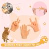 6 Pack Mini Hands for Cats, Tiny Hands for Cats, Crossed Cat Mini Hands