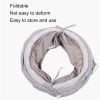 Cat Tunnel for Indoor Cats Collapsible Cat Toys Play Tube 3 Ways S Shape Cat Tunnel Grey Suede Pet Crinkle Tunnels with Ball