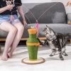 MewooFun Cotton and Linen Vase-Shaped Cat Toys Interactive Toys Cat Gift Kitten