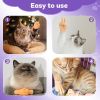 6 Pack Mini Hands for Cats, Tiny Hands for Cats, Crossed Cat Mini Hands