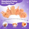 6 Pack Mini Hands for Cats, Tiny Hands for Cats, Crossed Cat Mini Hands