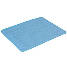 Pet Summer Cat And Dog Sofa Mat (Option: Blue Edging-XS40*30cm)