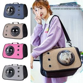 Dog Carrier; Pet Carrier; Dog Purse; Foldable Waterproof Pet Travel Portable Bag Carrier for Cat and Small Dog Home & Outdoor (Colour: khaki)