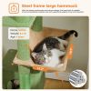 Luxury Cat Tree with Scratching Post Large Cat Tower with Condo Hammock Scraper for Cats Scratcher Cat Accessories Pet Cat Toys