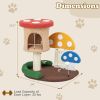 4-In-1 Cat Tree with Condo and Platform