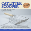 Cat metal litter scoops filter small feces Litter filters Oversized dog litter scoops can cope with different sizes of feces small and large holes The