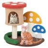 4-In-1 Cat Tree with Condo and Platform