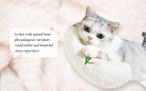 Cat Pillow, Small Pillow for Cat, Cat Blankets for Indoor, Pet Toy, Small Banana Donut Bed for Pets, Little Pillow for Cats No Heating Pad