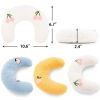 Cat Pillow, Small Pillow for Cat, Cat Blankets for Indoor, Pet Toy, Small Banana Donut Bed for Pets, Little Pillow for Cats No Heating Pad