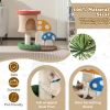 4-In-1 Cat Tree with Condo and Platform