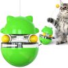 Orbital Ball Cat Play Toys; Ball Tumbler Cat Teasing Cat Stick; Interactive Cat Toys