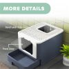 Fully Enclosed Cat Litter Box/Cat Litter Box