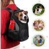 Dog Carrier Backpack Breathable for Small Pets/Cats/Puppies; Pet Carrier Bag with Mesh Ventilation; Safety Features and Cushion Back Support; for Trav