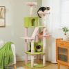 Luxury Cat Tree with Scratching Post Large Cat Tower with Condo Hammock Scraper for Cats Scratcher Cat Accessories Pet Cat Toys