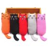 Catnip Toy; Cat Chew Toy Bite Resistant Catnip Toys; pack of 3; Catnip Filled Cartoon Mice Cat Teething Chew Toy