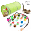 Pet cat toy set Cat passage tease cat stick Plush mouse combination toy